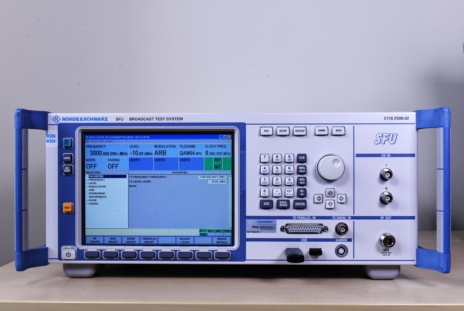 Генератор сигналов Rohde & Schwarz SFU